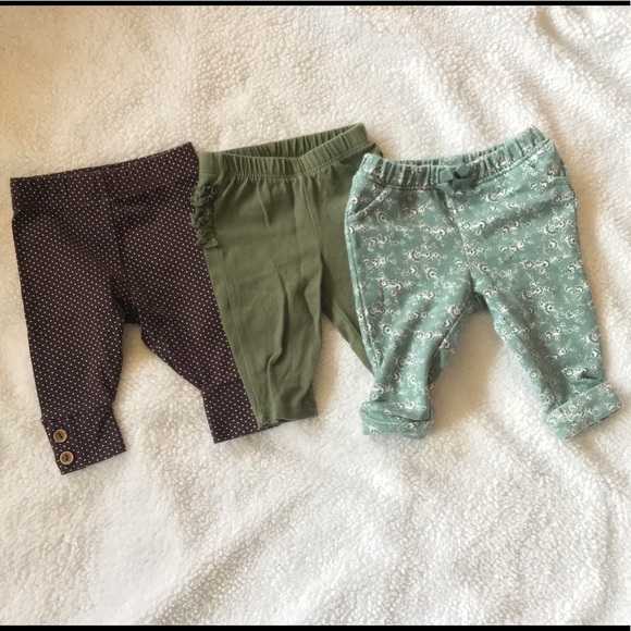 olive green baby pants